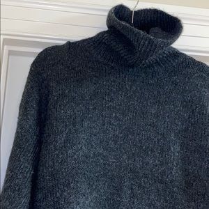 H&M Charcoal Grey Turtle Neck Sweater